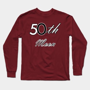 50th moon Long Sleeve T-Shirt